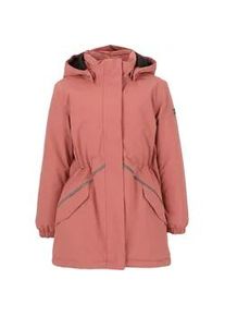 Parka ZIGZAG "Rosalina" Gr. 104, rosa Kinder Jacken mit zuverlässigem Wetterschutz und Reflektoren