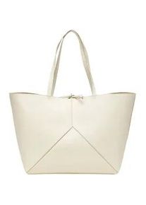 Marc O'Polo Shopper MARC O'POLO "aus einer Lederalternative aus recyceltem Polyester" Gr. B/H/T: 32cm x 52cm x 19cm, beige Damen Taschen