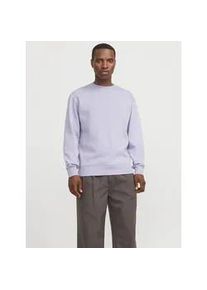 Jack & Jones Sweatshirt JACK & JONES "JJESTAR BASIC SWEAT CREW NECK NOOS" Gr. XL, languid lavender Herren Sweatshirts mit Rundhalsausschnitt