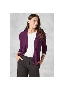 Cardigan Cecil Gr. 3XL (48), rosa (beloved berry) Damen Strickjacken mit V-Ausschnitt