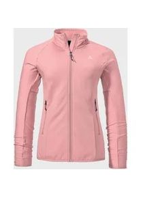 Schöffel Fleecejacke SCHÖFFEL "Hiking Fleece Jk Style Cascata WMS" Gr. 42, pink (3465 - pink) Damen Jacken