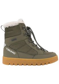 Winterschuhe Viking Fleek Warm GTX Zip Kinder (Gr 31 |oliv |wasserdicht)