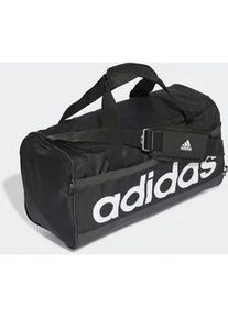 Sporttasche Adidas PERFORMANCE "ESSENTIALS LINEAR DUFFELBAG M" schwarz-weiß (black / white) Taschen