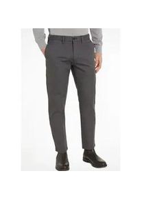 Chinohose Tommy Hilfiger "Chino Denton 1985 PIMA CO" Gr. 33, Länge 36, grau (darkgrey) Herren Hosen