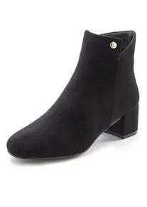 Stiefelette Lascana Gr. 43, schwarz Damen Schuhe mit bequemen Blockabsatz, Ankle Boots, Stiefel VEGAN Bestseller