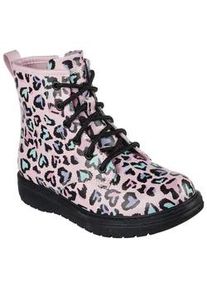 Schnürstiefel Skechers "GRAVLEN - TOTALLY WILD" Gr. 29, pink (pink-kombiniert) Kinder Schuhe mit Reißverschluss