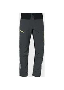 Schöffel Outdoorhose SCHÖFFEL "Softshell Pants Rinnen M" Gr. 54, Normalgrößen, grau (9830, grau) Herren Hosen