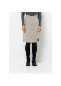 A-Linien-Rock Jack Wolfskin "WANDERMOOD SKIRT W" Gr. S (36), grau (dusty, grau) Damen Röcke