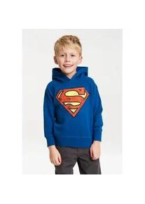 Kapuzensweatshirt logoshirt "DC - Superman Logo" Gr. 80/86, blau Herren Sweatshirts mit Superman-Logo