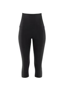 Leggings WINSHAPE "3/4 Functional Comfort HWL212C" Gr. L, Normalgrößen, schwarz Damen Hosen High Waist