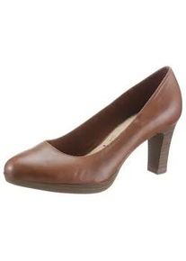 Pumps Tamaris "Zealot" Gr. 36, braun Damen Schuhe Abendschuh, Festtagsschuh, Trichterabsatz, in klassischer Linie