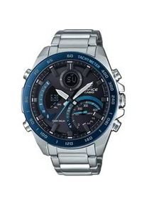 Smartwatch Casio EDIFICE "ECB-900DB-1BER" Smartwatches silberfarben Smartwatch Solaruhr, Armbanduhr, Herrenuhr, Android, iOS, Stoppfunktion