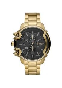 Chronograph Diesel "GRIFFED" Armbanduhren goldfarben Herren Quarzuhr, Armbanduhr, Herrenuhr, Stoppfunktion, Edelstahlarmband