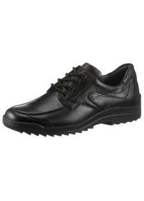 Waldläufer Schnürschuh WALDLÄUFER "Palmer" Gr. 7 (40,5), schwarz Herren Schuhe in Weite G (= weit), Freizeitschuh, Halbschuh, Schnürschuh