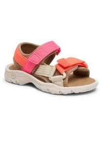 Sandale bisgaard "nico" Gr. 32, bunt (orange neonpink natur) Kinder Schuhe mit robuster EVA Innensohle