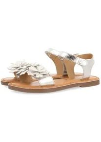 Sandale Gioseppo "IMOTSKI" Gr. 34, silberfarben Kinder Schuhe Sommerschuh, Klettschuh, Sandalette, im Metallic Look