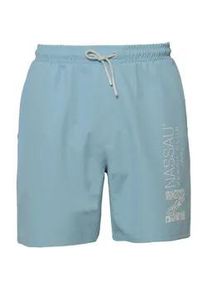 Badehose NASSAU BEACH "NB231018" Gr. 52 (L), US-Größen, blau (light blue) Herren Badehosen