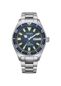 Automatikuhr Citizen "NY0129-58LE" Armbanduhren silberfarben Damen Armbanduhr, Herrenuhr, Damenuhr, Taucheruhr, bis 20 bar wasserdicht