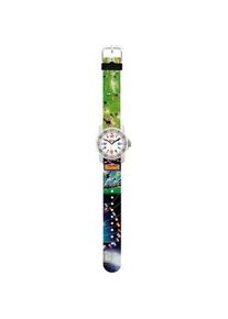 Quarzuhr Scout "Fußballuhr, Action Boys, 280376026" Armbanduhren bunt Kinder Fußballmotiv, Lernuhr, ideal auch als Geschenk