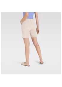 Chinoshorts MAC "summer clean" Gr. 36, N-Gr, weiß (ivory) Damen Hosen