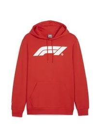 Hoodie Puma "F1 ESS Motorsport mit Logo Herren" Gr. XL, rot (pop rot) Herren Sweatshirts