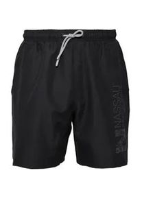 Badehose NASSAU BEACH "NB231018" Gr. 52 (L), US-Größen, schwarz Herren Badehosen