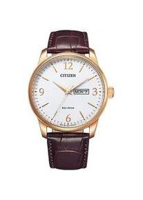 Solaruhr Citizen "BM8553-16AE" Armbanduhren braun Herren Armbanduhr, Herrenuhr