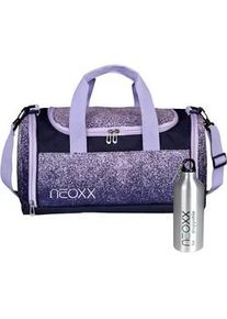 Sporttasche neoxx "Champ, Glitterally perfect" Gr. B/H/T: 42cm x 23cm x 20cm, lila (glitterally perfect) Kinder Taschen