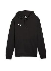 Kapuzensweatshirt Puma "TEAMGOAL CASUALS HOODY" Gr. L, schwarz-weiß (Puma schwarz, Puma weiß) Herren Sweatshirts