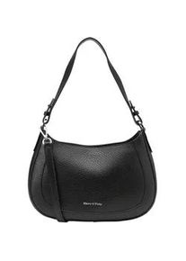 Marc O'Polo Handtasche MARC O'POLO "aus genarbtem Rindsleder" Gr. B/H/T: 34cm x 21cm x 8cm, schwarz Damen Taschen