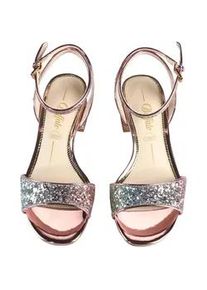 High-Heel-Pumps Buffalo "Buffalo Damen Buffalo Rainelle Vegan Glitter" Gr. 39, bunt (rainbow) Damen Schuhe