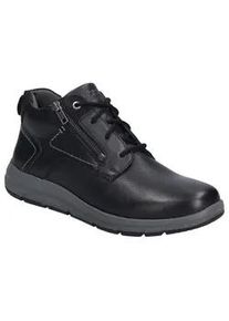 Sneaker Josef Seibel "Giuseppe 03" Gr. 43, schwarz Herren Schuhe Schnürboots, Stiefelette, Winterboot in Weite G