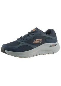 Sneaker Skechers "ARCH FIT 2.0-THE KEEP" Gr. 41, blau (navy-orange) Herren Schuhe Freizeitschuh, Trainingsschuh mit Air-Cooled Memory Foam