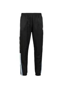 Jogginghose Sergio Tacchini "ABITA PANTS Herren" Gr. M, EURO-Größen, schwarz (black/blue bell) Herren Hosen Trainingshose Herren, Jogginghose, Retro, Sporthose, Streetwear, Sale