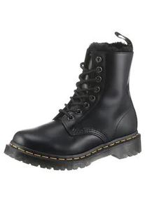 Schnürboots Dr. Martens "1460 Serena" Gr. 36, grau (dunkelgrau) Damen Schuhe Chunky Boots, Plateau Schuh, Boots mit Warmfutterausstattung Bestseller