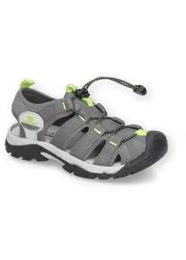 Sandale Dockers BY GERLI Gr. 34, grau Kinder Schuhe Sommerschuh, Outdoorsandale, Schlupfschuh, mit Gummizug