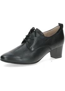 Schnürpumps Caprice Gr. 38, schwarz Damen Schuhe Pumps, Abendschuh, Businessschuh, Schnürschuh in bequemer Weite