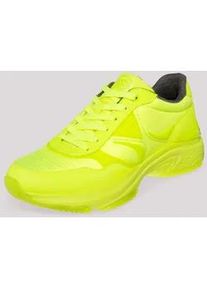 Sneaker SOCCX Gr. 37, grün (neon lime) Damen Schuhe mit Wechselfußbett