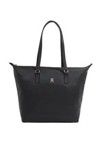 Shopper Tommy Hilfiger "Women POPPY REFORM TOTE Tote" Gr. B/H/T: 45cm x 32cm x 15cm, schwarz Damen Taschen Tasche