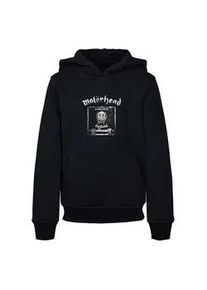 Kapuzensweatshirt Merchcode "Merchcode Herren Kids Motorhead - No Sleep At All Basic Hoody" Gr. 122/128, schwarz Jungen Sweatshirts