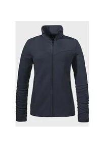 Schöffel Fleecejacke SCHÖFFEL "Ski Fleece Jk Style Pine WMS" Gr. 40, blau (8820 - blau) Damen Jacken