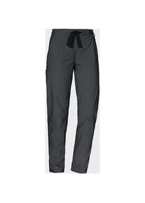 Schöffel Outdoorhose SCHÖFFEL "Pants Oaktree L" Gr. 42, Normalgrößen, grau (9830 - grau) Damen Hosen