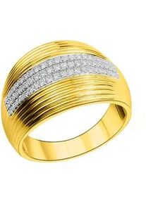 Fingerring Lady Fingerringe Gr. 17, Metall-Gold, goldfarben (gelbgold 585) Damen