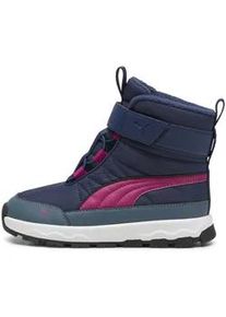 Winterboots Puma "EVOLVE BOOT AC+ PS" Gr. 35, persian blue-magenta gleam Kinder Schuhe Snowboots, Winterstiefel, Winterschuhe