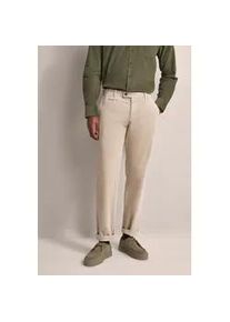 Chinohose Bugatti Gr. 40, Länge 32, beige (ecru) Herren Hosen aus elastischer Baumwolle