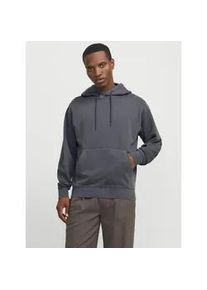 Jack & Jones Kapuzensweatshirt JACK & JONES "JJECHARGE FADED SWEAT HOOD NOOS" Gr. L, grau (castlerock) Herren Sweatshirts mit Kapuze