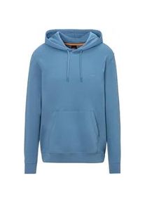 Kapuzensweatshirt BOSS ORANGE "Wetalk" Gr. XXL, light, pastel blau459 Herren Sweatshirts mit gesticktem BOSS Markenlabel