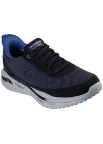 Slip-On Sneaker Skechers "ARCH FIT ORVAN-KINCADE" Gr. 46, schwarz-weiß Herren Schuhe Trainingsschuh, Schnürschuh, Schlupfschuh mit Memory Foam