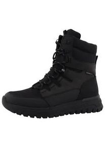 Winterboots Romika Gr. 41, schwarz Herren Schuhe Keilabsatz, Schnürboots, Outdoorschuh mit Innenreißverschluss