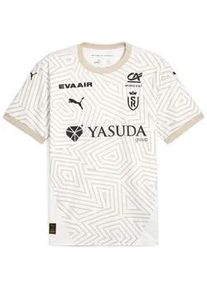 Trainingsshirt Puma "Stade Reims 24/25 Ausweichtrikot Herren" Gr. L, white granola Herren Shirts